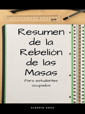 cover image of Resumen de La Rebelión de las Masas